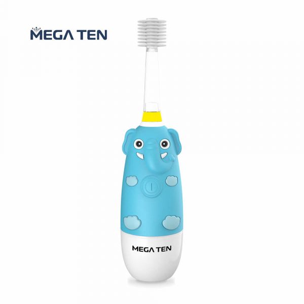 【VIVATEC】MEGA TEN 360兒童電動牙刷(小象) megaten,vivatec,360牙刷,360電動牙刷,兒童電動牙刷,sonic電動牙刷,聲波電動牙刷,幼童牙刷,360度牙刷,動物牙刷