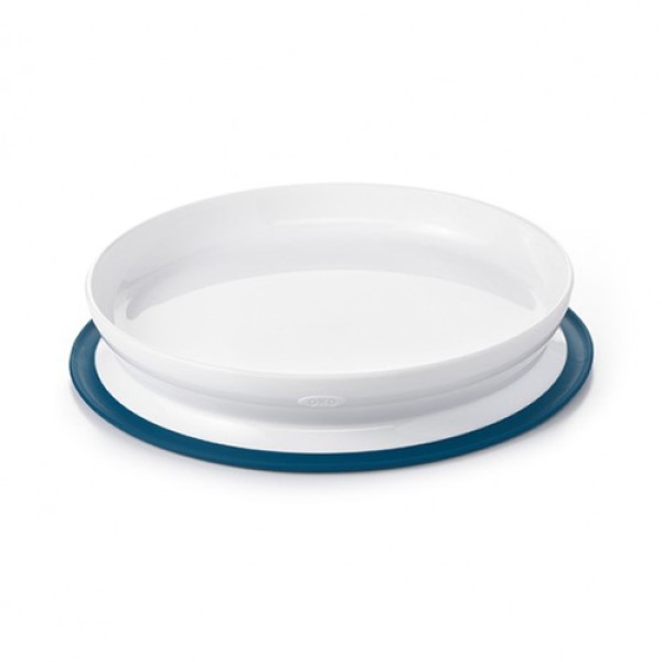 OXO 好吸力學習餐盤-海軍藍