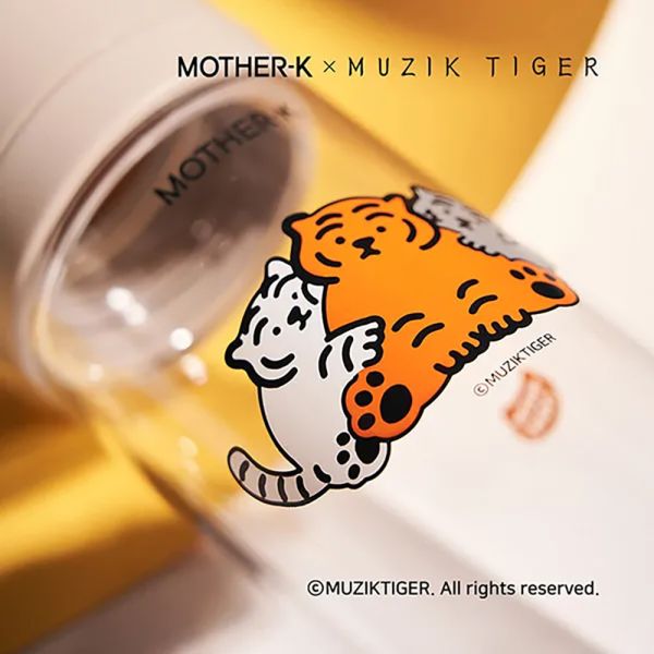 Mujik Tiger聯名拋棄式奶瓶 
