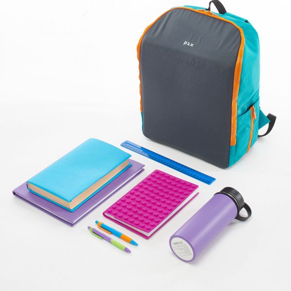 美國Pix Mini 兒童防水LED智能互動背包/書包-紫 