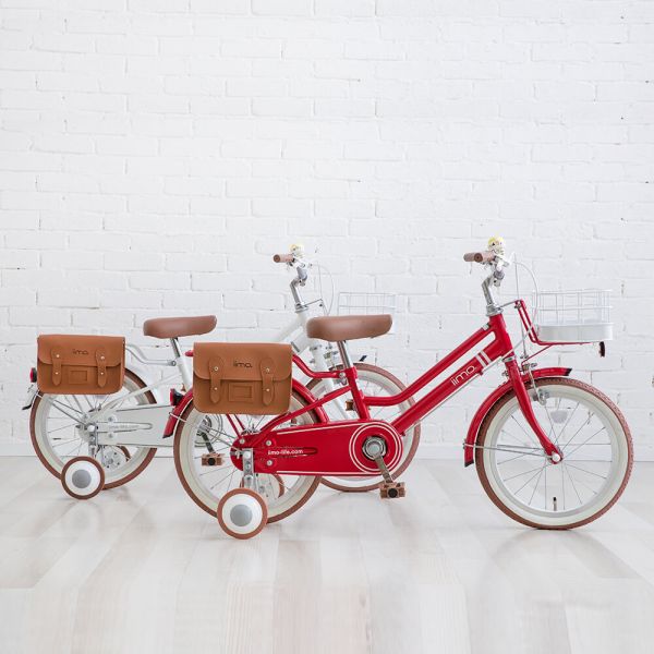 【iimo】兒童腳踏車16吋(經典紅) iimo,兒童腳踏車,16吋,兒童自行車,兒童單車,16",日本,日系腳踏車