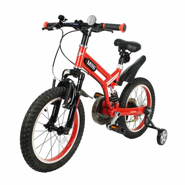 英國Mini Cooper越野型兒童自行車/腳踏車16吋-紅 