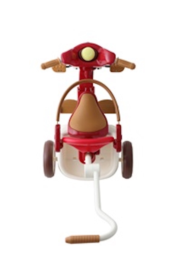 【iimo】兒童折疊三輪車/基礎款(紅色) iimo,兒童車,兒童三輪車,日本三輪車,日系三輪車