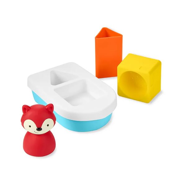 【SKIP HOP】ZOO弗格森狐狸漂浮小船 - 洗澡玩具 