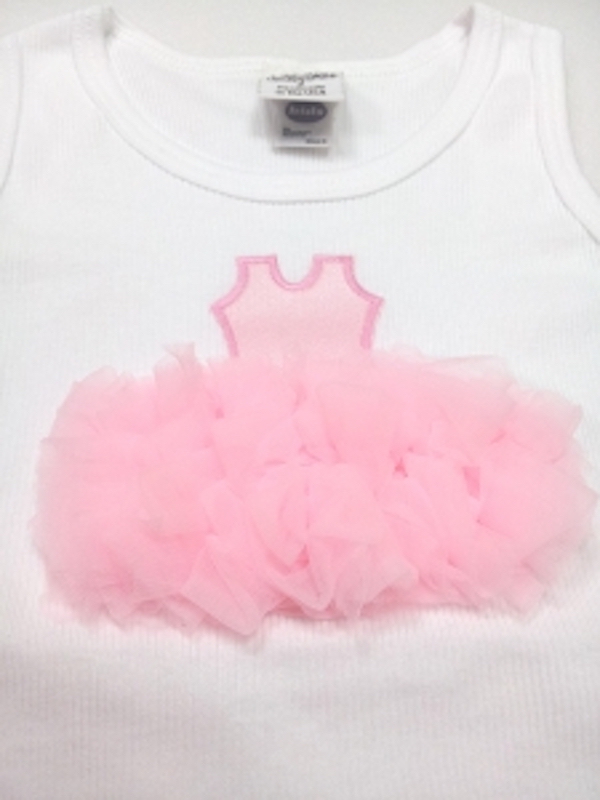 美國Chic Baby Rose 手工雪紡芭蕾舞衣-淺粉紅(12-18M) 