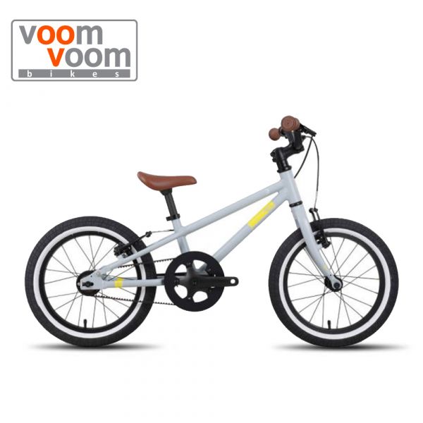 【voom voom bikes】16吋皮帶傳動兒童腳踏車(時尚灰) voomvoom,16吋腳踏車,兒童腳踏車,kids bike,時尚灰,105cm適用,皮帶傳動,belt drive,