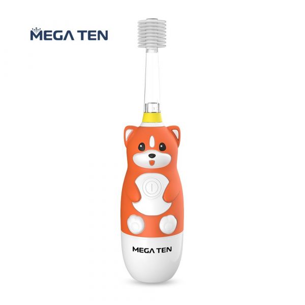 【VIVATEC】MEGA TEN 360兒童電動牙刷(柴犬) megaten,vivatec,360牙刷,360電動牙刷,兒童電動牙刷,sonic電動牙刷,聲波電動牙刷,幼童牙刷,360度牙刷,動物牙刷