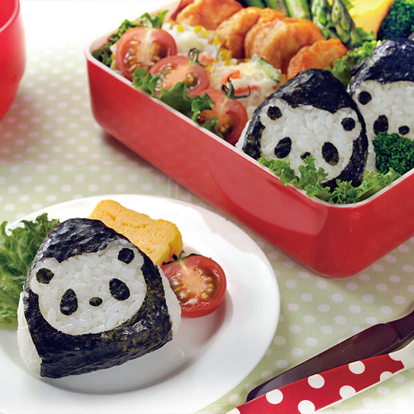 日本Arnest親子創意料理小物-熊貓海苔壓板 