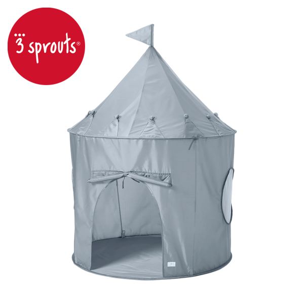 加拿大 3 sprouts友善地球兒童遊戲帳篷-藍色小城堡 