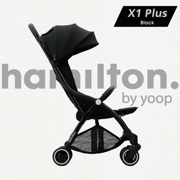 【Hamilton】 X1 Plus嬰兒推車 | 經典黑 