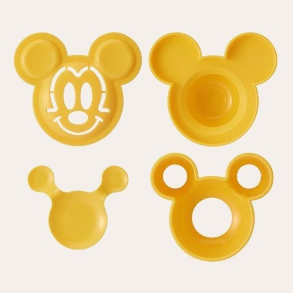 Disney迪士尼 米奇飯糰壓模(頭型/黃) 