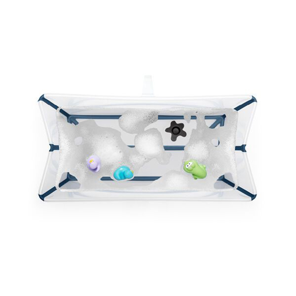 Stokke®  Flexi Bath®  X-Large  摺疊式浴盆加大版 ( 透明藍 ) 