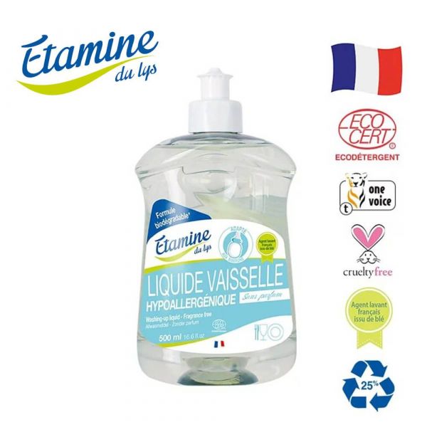 【Etamine du Lys】超濃縮潔淨洗碗精-寶寶(500ml) 