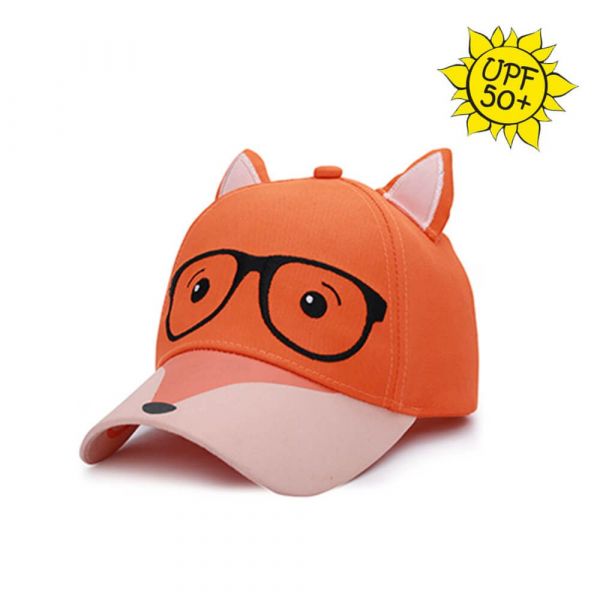 Flapjack 3D防曬透氣棒球帽-狐狸