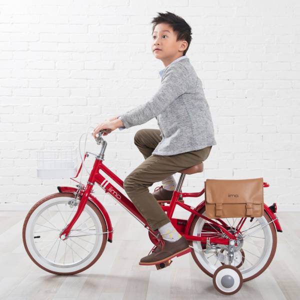 【iimo】兒童腳踏車16吋(經典紅) iimo,兒童腳踏車,16吋,兒童自行車,兒童單車,16",日本,日系腳踏車