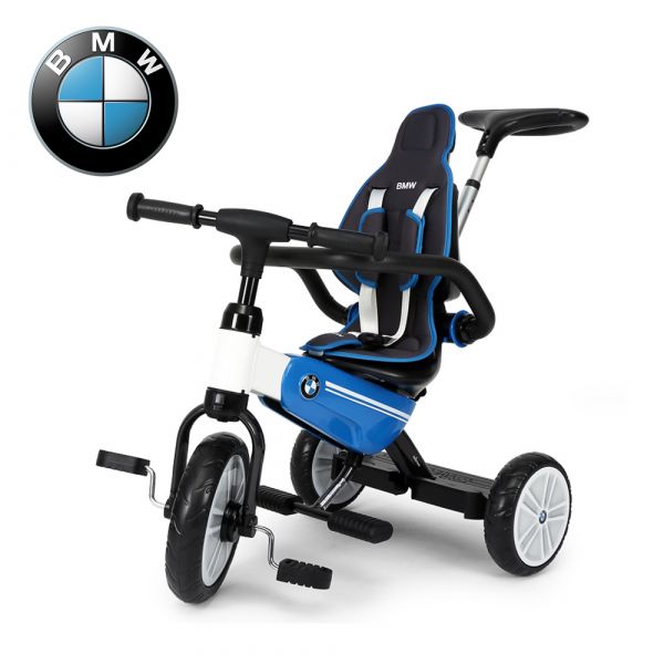 德國BMW 兒童折疊三輪車10吋 - 藍 