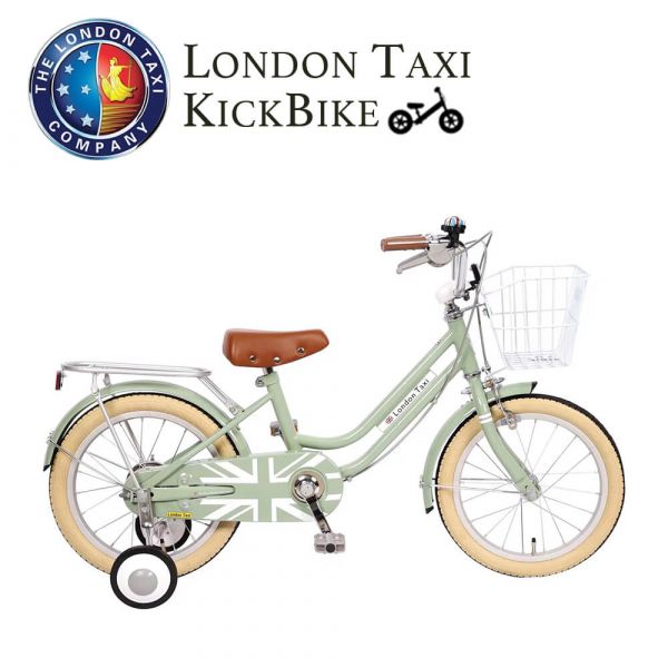 【London Taxi】16吋兒童腳踏車(灰豆綠) London Taxi,london,londen,16吋腳踏車,兒童單車.自行車,英國,16",英倫風,16 inch,