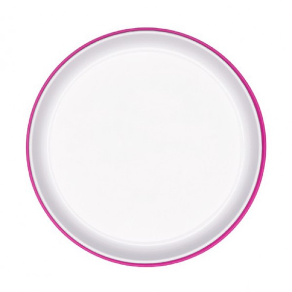 OXO 好吸力學習餐盤-莓果粉 
