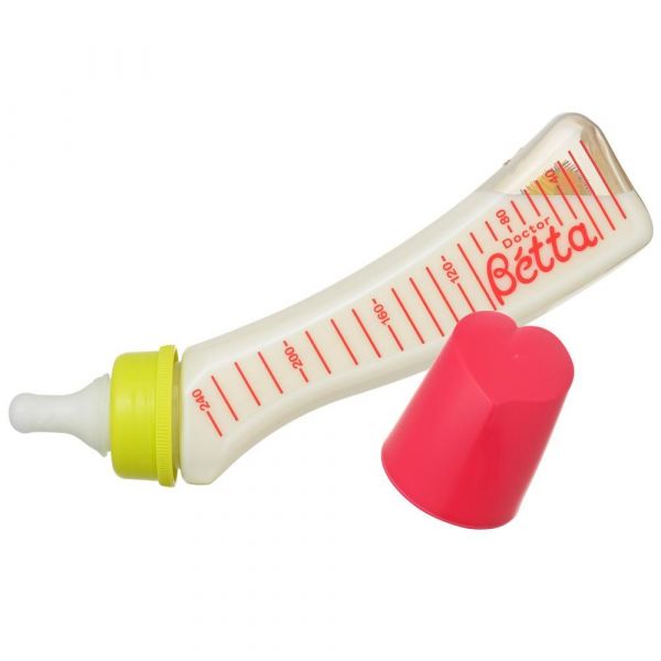 日本Dr.Betta防脹氣奶瓶 Brain S3-Tartan 240ml(PPSU)-紅 