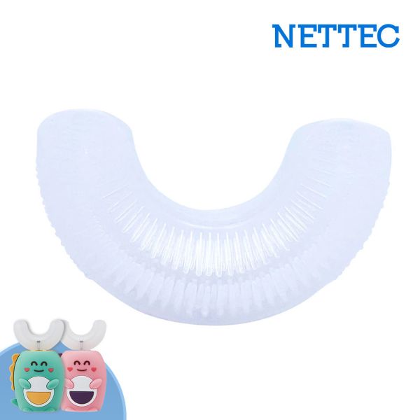 【NETTEC】恐龍造型兒童電動牙刷專用U型刷頭 