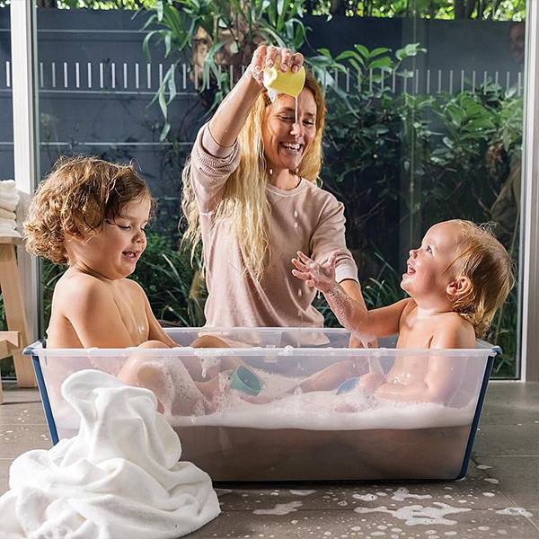 Stokke®  Flexi Bath®  X-Large  摺疊式浴盆加大版 ( 白色 ) 