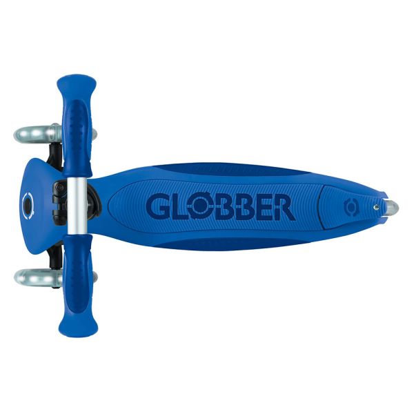法國 GLOBBER GO‧UP 5合1酷炫版多功能滑板車(白光發光前輪)浩瀚宇宙藍 