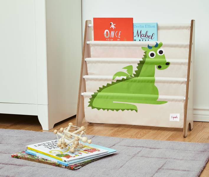 【3 sprouts】兒童書架(飛飛龍) 3 sprouts,書架,書本置物架,雪人,書本展示架,幼兒書架,繪本書架