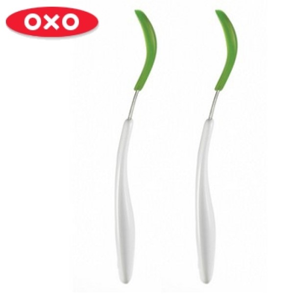 OXO矽膠湯匙組-青蘋綠 