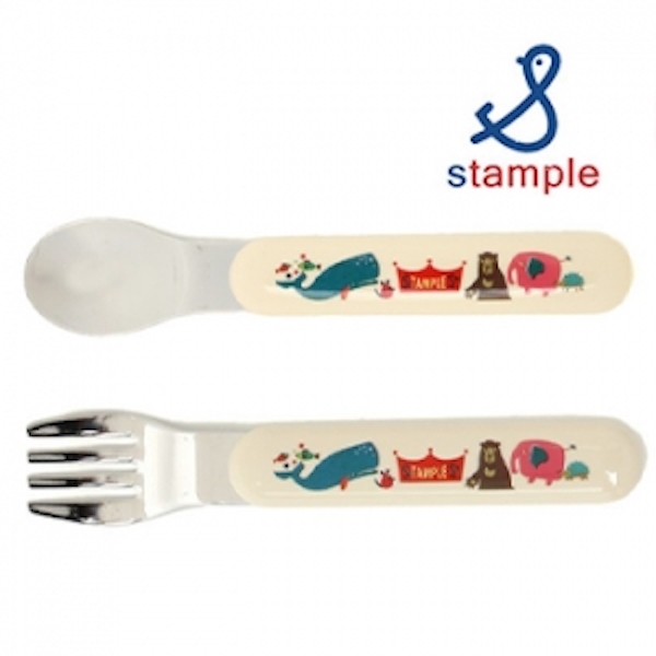 日本Stample環保餐具-湯匙+叉子