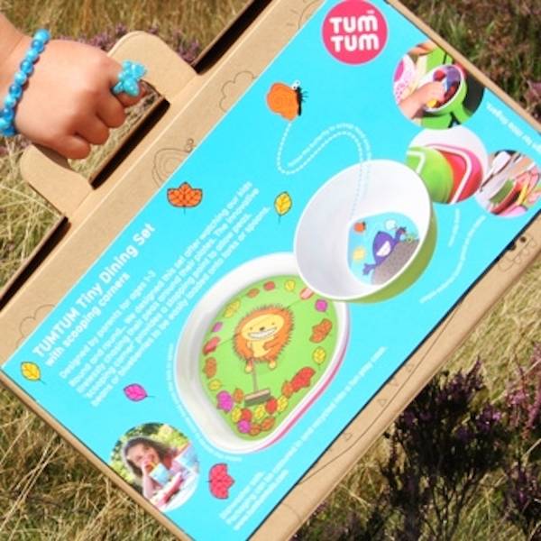 英國TumTum 水滴型寶貝餐具組 