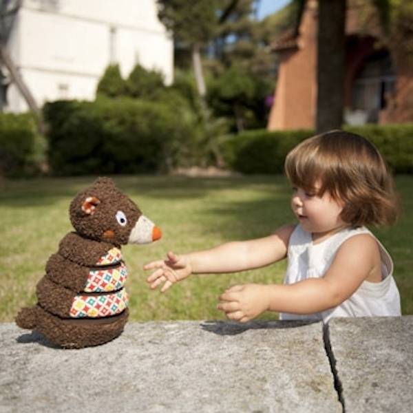 法國ebulobo熊抱抱甜甜圈疊疊樂 