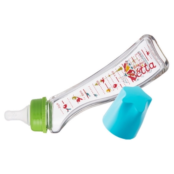 日本Dr. Betta防脹氣奶瓶Brain G4-Carrousel 240ml-藍 