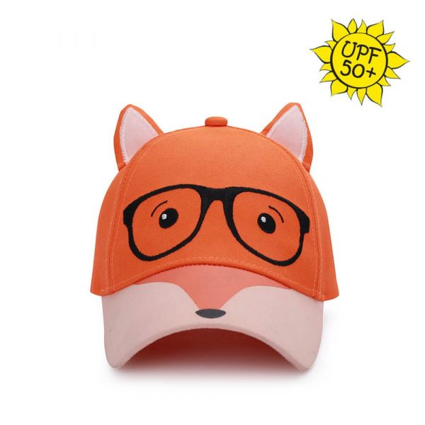 Flapjack 3D防曬透氣棒球帽-狐狸 