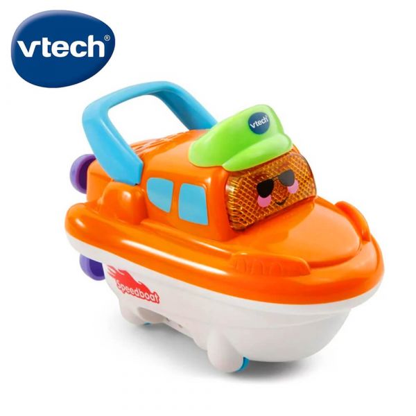 【Vtech】2合1嘟嘟戲水洗澡玩具系列(酷炫快艇)