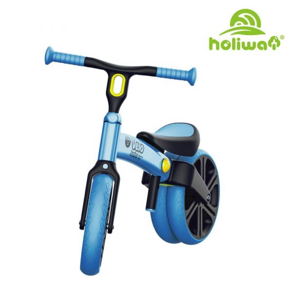 哈樂維HOLIWAY【Y-Volution】Velo Junior Refresh平衡滑步車清新款-精靈藍 