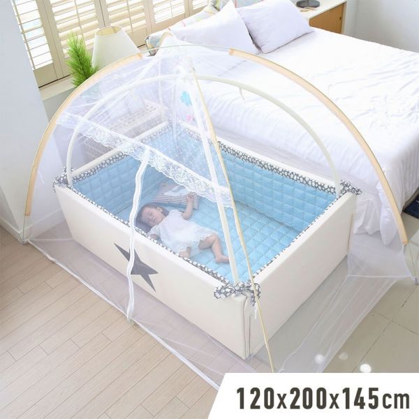 GGUMBI/DreamB 多功能圍欄地墊式嬰兒床－蚊帳/遮光罩