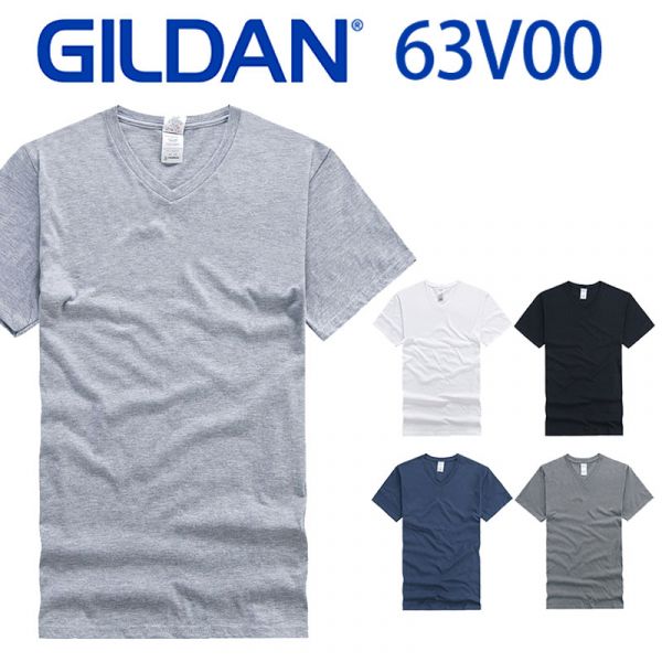 Gildan V領系列 63V00超經典素T 台灣公司貨 【 63V00】 