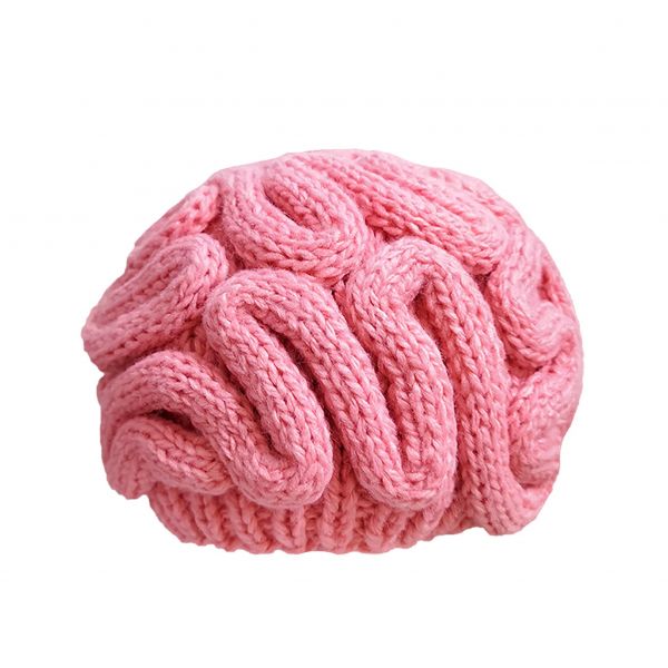 大腦帽 你才奇怪,現貨,大腦帽,每人都該有一個大腦,腦子帽,腦袋帽,毛帽,交換禮物,聖誕禮物,地獄禮物,小廢物,生日禮物