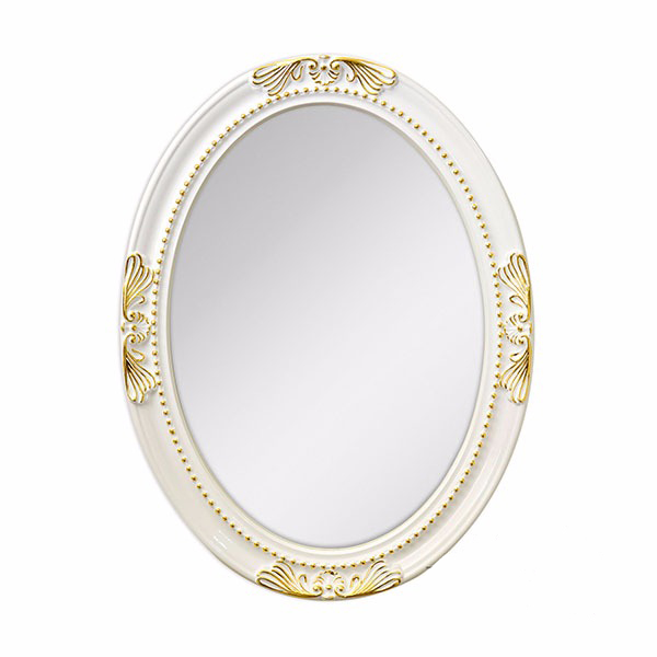 安娜貝橢圓金箔掛鏡 白描金 玄關鏡,浴室鏡,開店,化妝鏡,掛鏡
