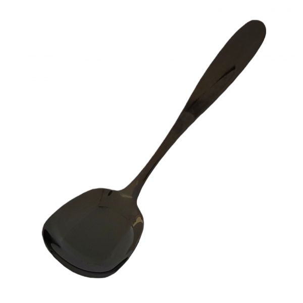 Spoon 鈦金中式平底勺。曜石黑 