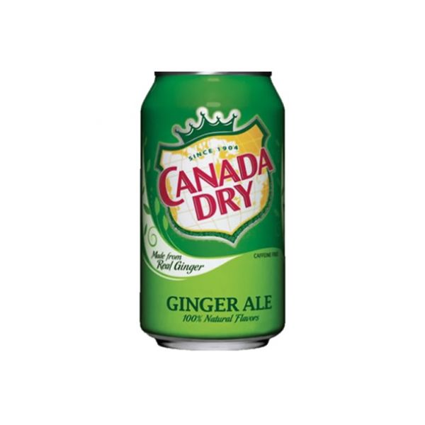 CANADA DRY 無咖啡因 薑汁汽水 355ml 