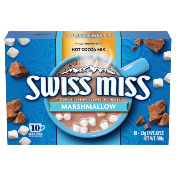 Swiss Miss 即溶可可粉 綜合賣場 Swiss Miss 可可粉 牛奶 棉花糖 榛果 黑摩卡 黑巧克力 無添加糖 低卡 香醇 清爽高鈣 