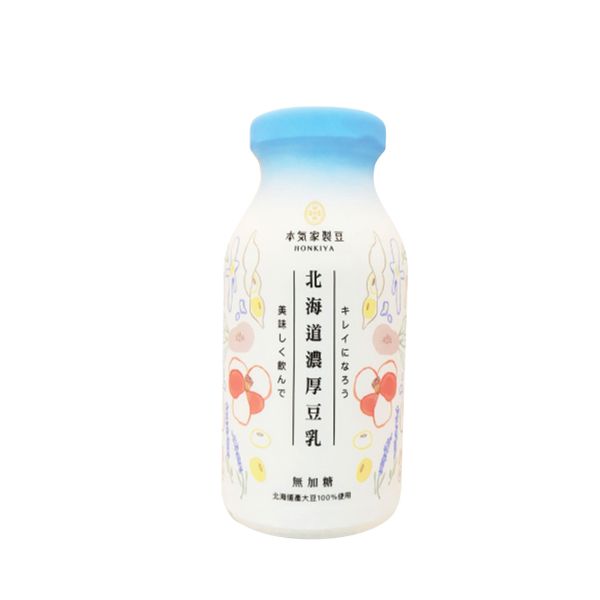 本氣家製豆 北海道濃厚豆乳210ml(無糖) 