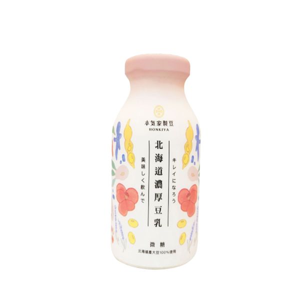 本氣家製豆 北海道濃厚豆乳210ml(微糖) 
