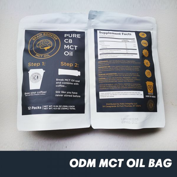 OBM C8 Oil Trial Sample Pack MCT Oil Individual Packets,best MCT Oil Individual Packets,MCT Oil Individual Packets supplier,MCT Oil Individual Packets manufacturer,MCT Oil Individual Packets factory,guide,wholesaler,distributor