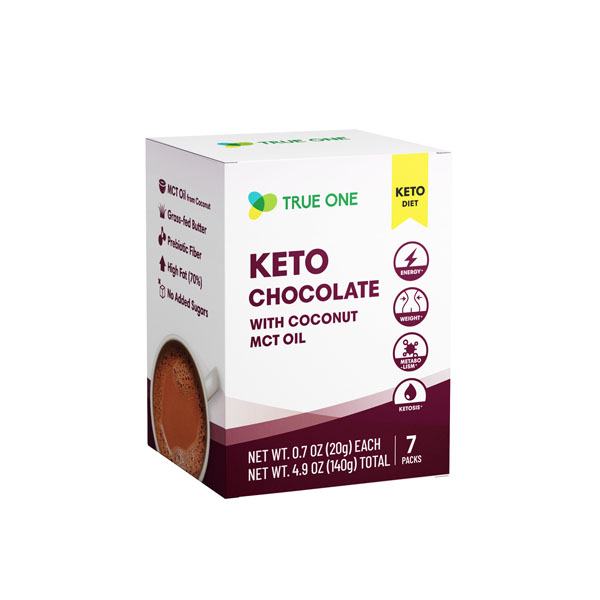 True One Ketogenic Diet Powder Series Bulletproof Keto MCT Chocolate Powder keto chocolate,chocolate drink,chocolate for weight loss,cocoa powder,chocolate powder,keto hot chocolate,bulletproof cocoa,MCT oil,mct wellness