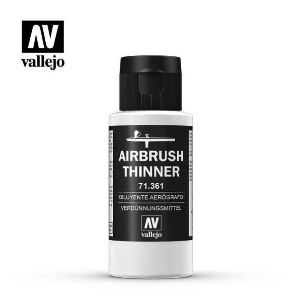 Acrylicos Vallejo 71361 輔助溶劑 Auxiliary 噴槍稀釋液60毫升 Airbrush Thinner 60Ml Acrylicos, Vallejo, 71361, 輔助溶劑, Auxiliary, 噴槍,稀釋液,60毫升, Airbrush, Thinner, 60Ml