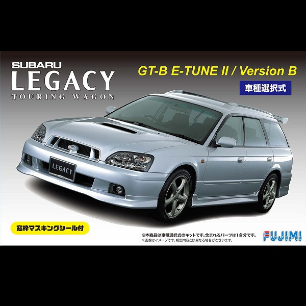 1/24 SUBARU Legacy Touring Wagon GT-B E-Tune II / Version B FUJIMI ID77 富士美 組裝模型 FUJIMI,1/24,ID,SUBARU,Legacy,Touring,Wagon,GT-B,E-Tune,II,Version B,