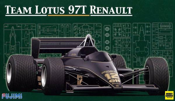 1/20 Lotus 97T 1985 FUJIMI GP3 富士美 組裝模型 FUJIMI,1/20,GP,Lotus,97T,1985,
