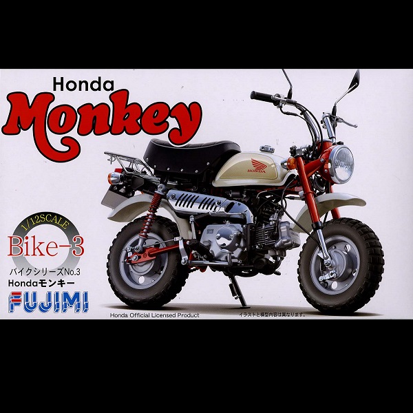 1/12 Honda Monkey 2009 FUJIMI Bike3 富士美 組裝模型 FUJIMI,1/12,bike,Honda,Monkey,2009,